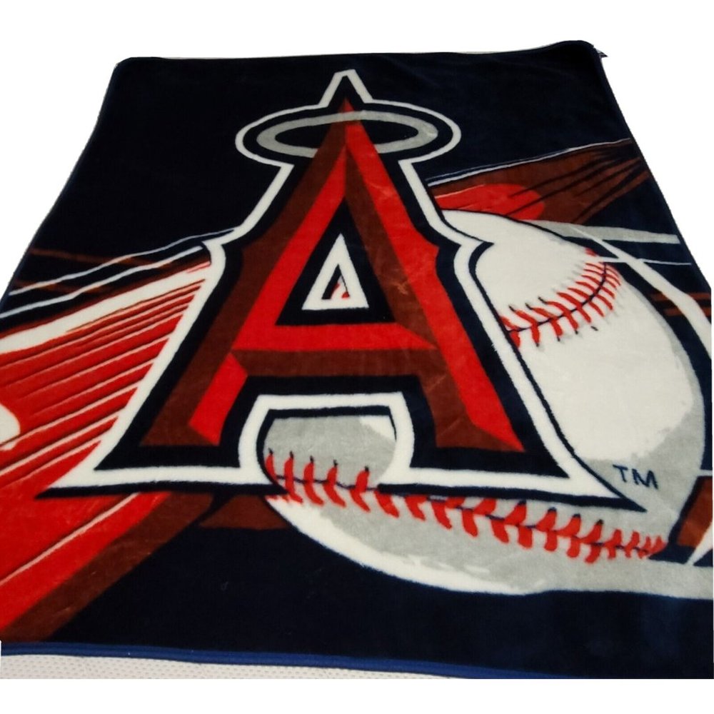 Oakland A’s Athletics MLB Club Baseball Fleece Throw Plush Blanket 51 x 58 Inch